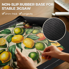Ropoda puzzle keeper straps prevent shifting pieces during transport