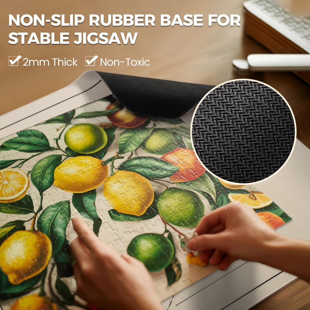 Ropoda puzzle mat smooth surface facilitates quick placement