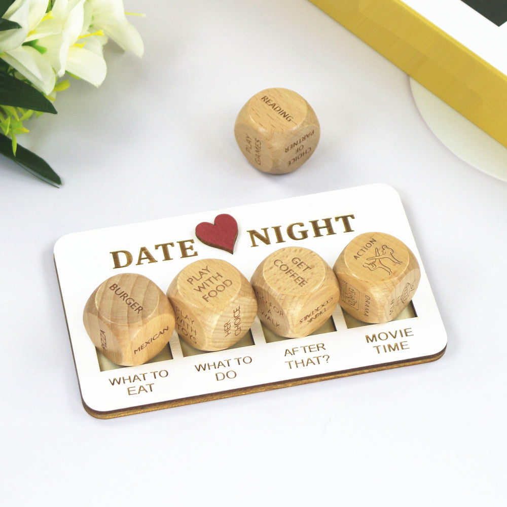 RORTUSAT Date Night Dice gift-ready packaging boosts present appeal.