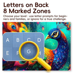 Rose Rain mindful puzzle activity supports focus and concentration