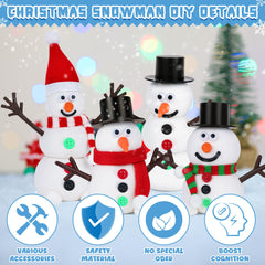 RoseFog snowman eyes bring character to crafts and storytelling play.