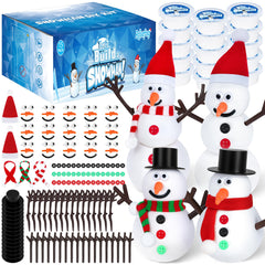 RoseFog snowman kit packaging supports easy family crafts at home