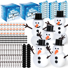 RoseFog Snowman Kit contents show the complete set for festive home decorating projects.