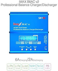 RotorLogic SKYRC iMAX B6AC V2 usage demo charging a LiPo safely