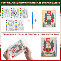 Rotu watercolor sheets feature 30 festive designs for seasonal creativity.