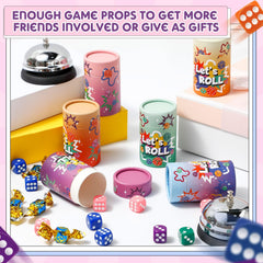 RoundFunny bunco gift-ready packaging ideal for party gifts.
