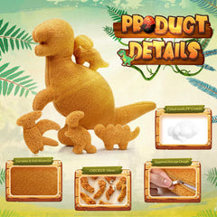 RoundFunny baby stegosaurus plush adds colorful décor and softness
