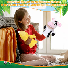 RoundFunny hand puppets packaging ready for display or gifting.