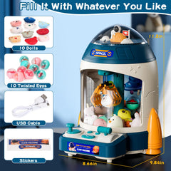 ROUSKY plush prizes inside the claw game offer delightful rewards and replay value.