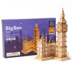 Rowood Big Ben natural wood finish adds warm decor
