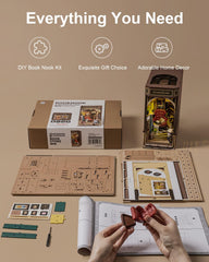 Rowood Book Nook Kit gift-ready packaging suitable for birthdays