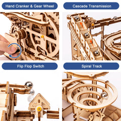 Rowood Detailed gear puzzle design: intricate build challenges and satisfaction