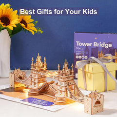 Rowood London Tower Bridge puzzle instructions guide a calm build