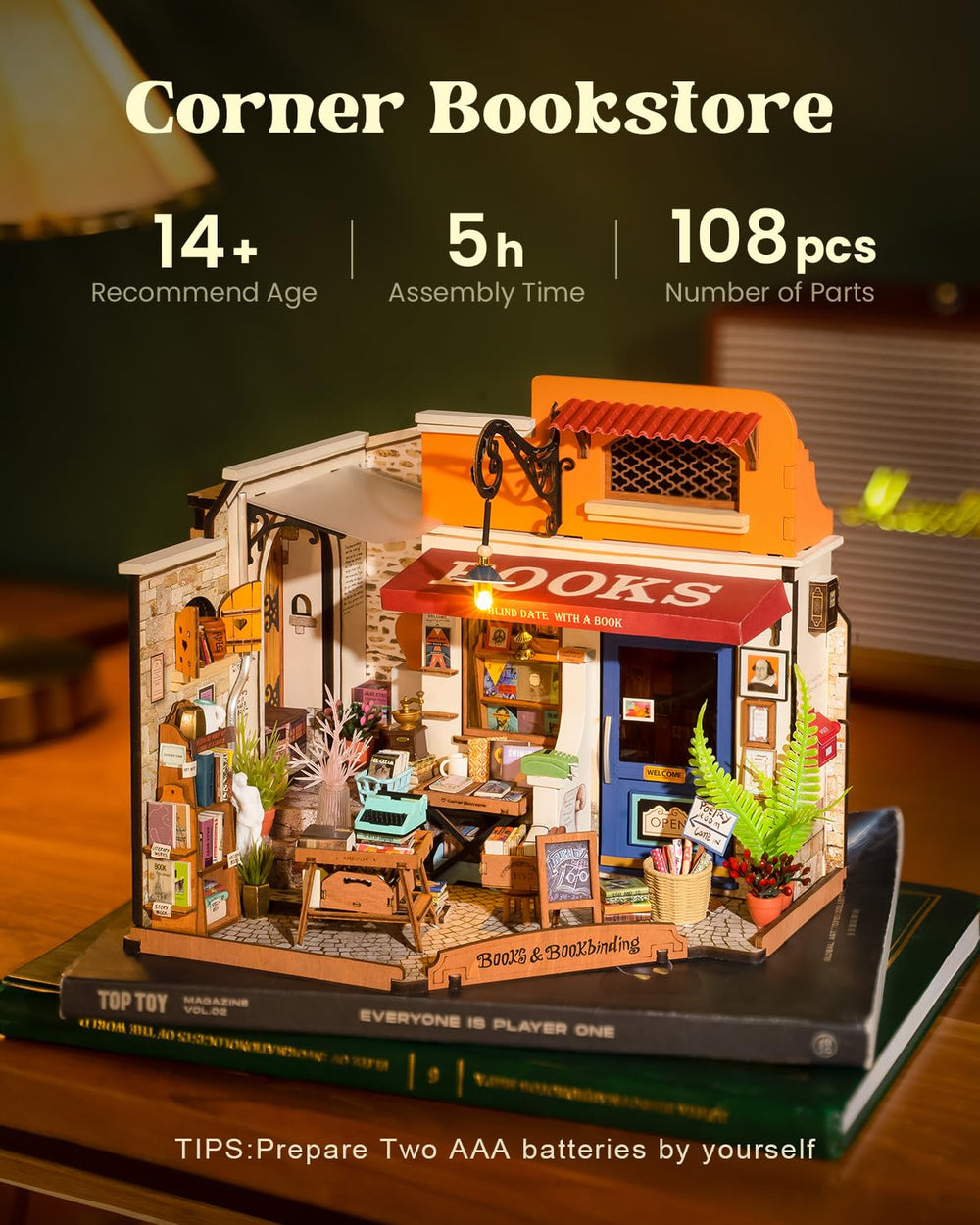 Rowood Miniature House Kit exquisite home decor that elevates any room.