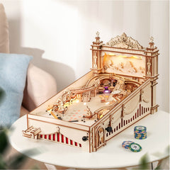 Rowood puzzle parts with precise fit support easy assembly.