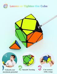 Roxenda Windmill Cube highlights rotating layers with crisp feedback for problem-solving sessions