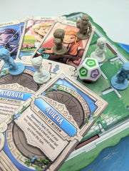 Roxley Games Santorini Second Edition suitable for ages 8+, balancing accessibility and depth.