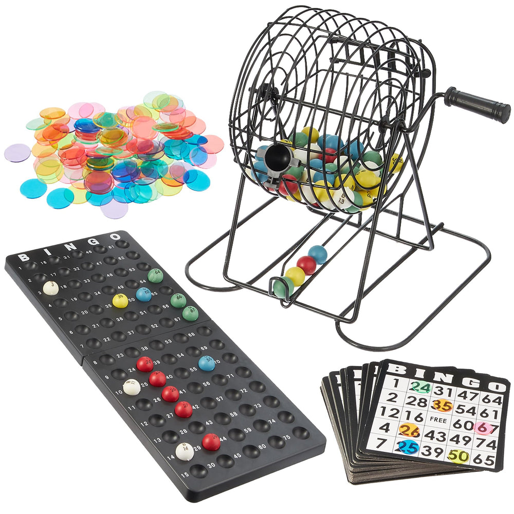 Royal Bingo Supplies deluxe bingo cards set, 50 reusable cards, ideal for multi-player game nights.