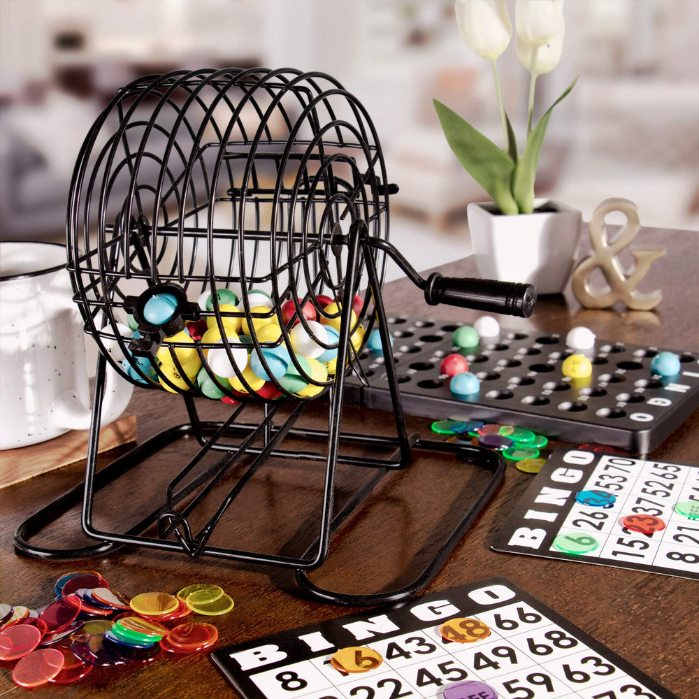 Royal Bingo Supplies deluxe bingo chips, 300 colorful pieces, great for fast-paced rounds.