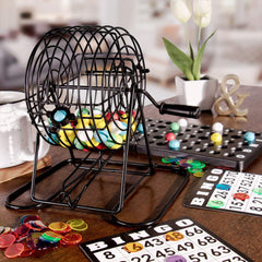 Royal Bingo Supplies deluxe bingo chips, 300 colorful pieces, great for fast-paced rounds.