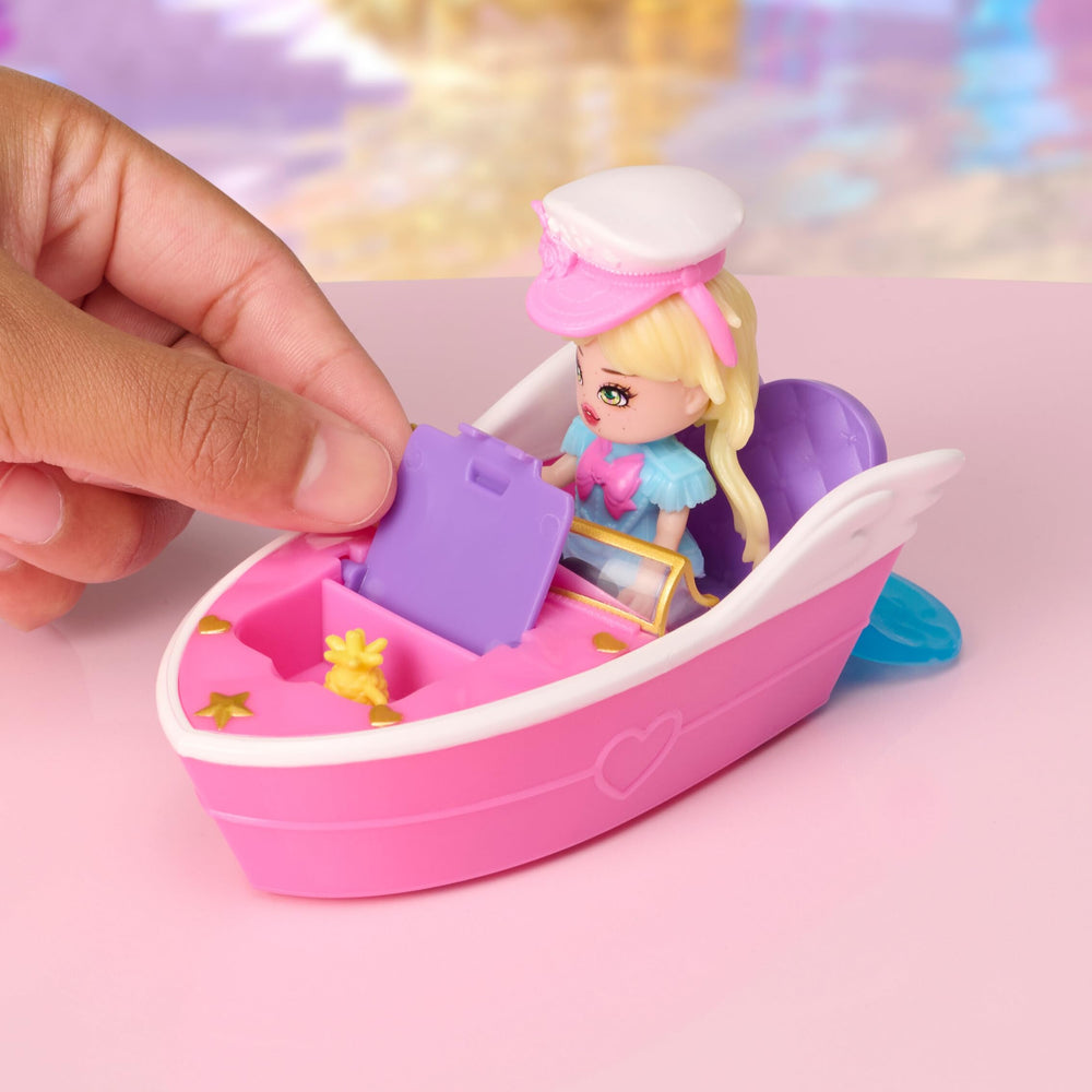Royale High accessories with binoculars and pineapple drink, enhances imaginative island play