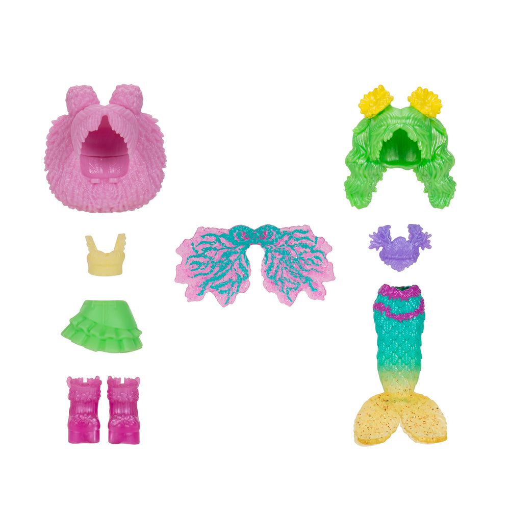 Royale High Nature Mermaid fin converted to wings close-up showing transformable accessory benefit