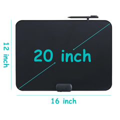 ROYALITA LCD writing pad USB-C rechargeable module for easy charging and reuse.