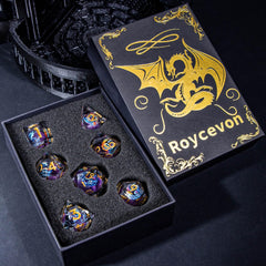 Roycevon clear-number dice are easy to read on the table.
