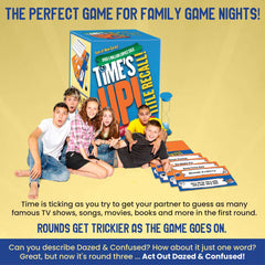 R&R Games Time's Up! Title Recall rules adapt for odd-numbered groups.