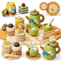RRIBOUDWAN play scene with kids enjoying a tabletop tea party.