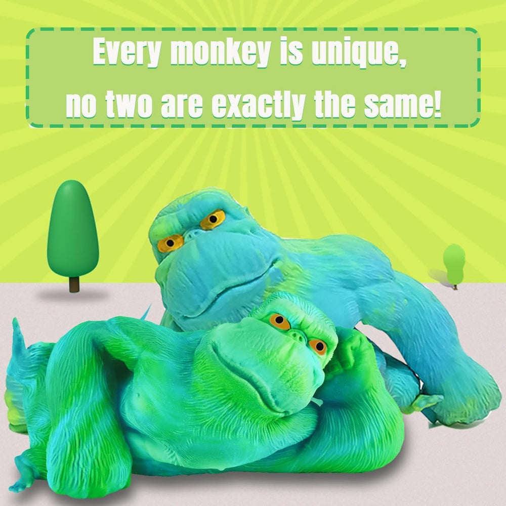 RRSDJJ gorilla stress relief toy blue enhances focus.