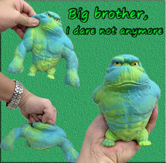 RRSDJJ squishy monkey blue, stretchable for hands-on play.