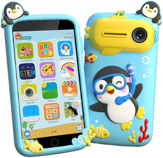 Rseaay kids smart phone 3.97-inch display inviting everyday learning on the go.