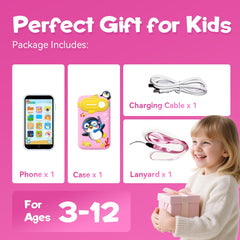 Rseaay Kids Smart Phone battery indicator supports long play.