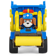 Rubble & Crew toy package includes vehicle and figure for ready play.