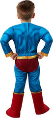 Rubies Superman toddler boot tops complete the heroic costume