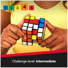 Rubik’s 4x4 Master in backpack-ready pose for portability