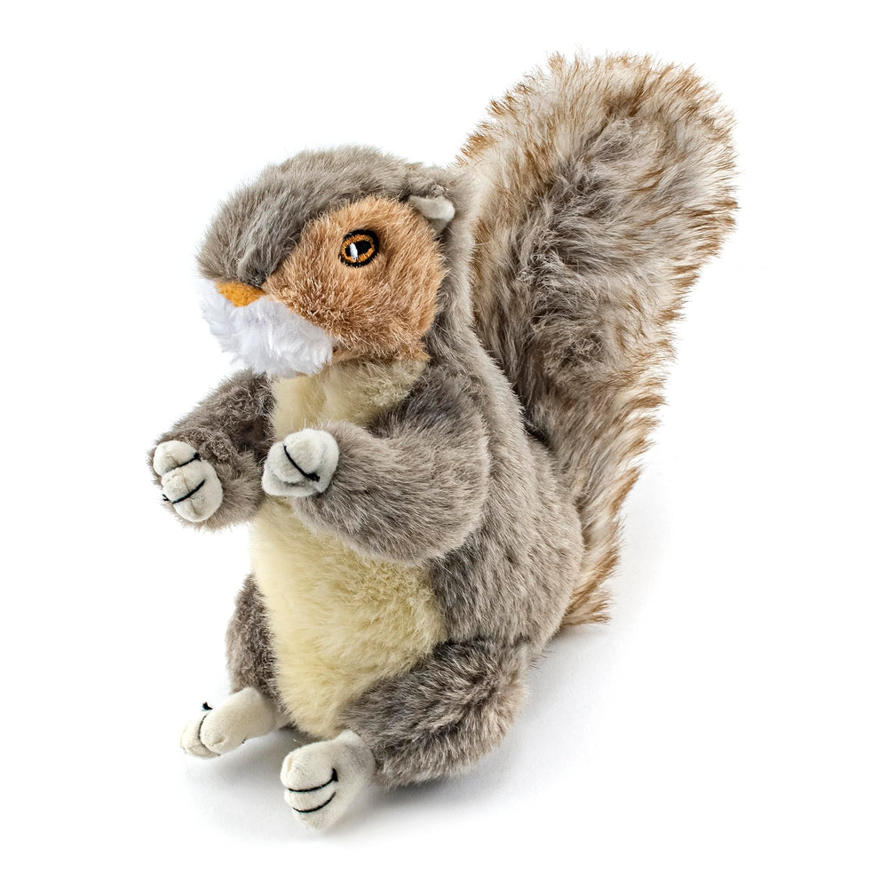 Squeaker inside Ruffin' It Woodlands squirrel toy for interactive play