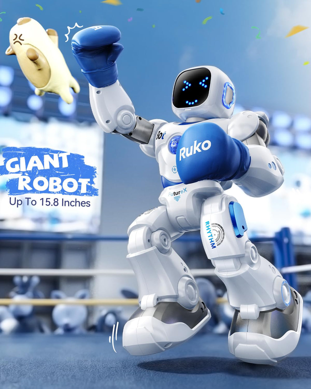 Ruko 1088 app-control via Bluetooth for easy remote programming.