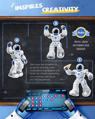 Ruko 1088 tilt-sensor control offers intuitive motion via smartphone.