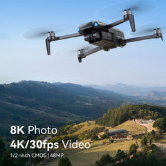 Ruko U11MINI with 3-axis gimbal and EIS for stable footage.