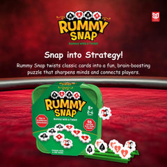 Rummy Snap wild jokers featured with powers for exciting twists.