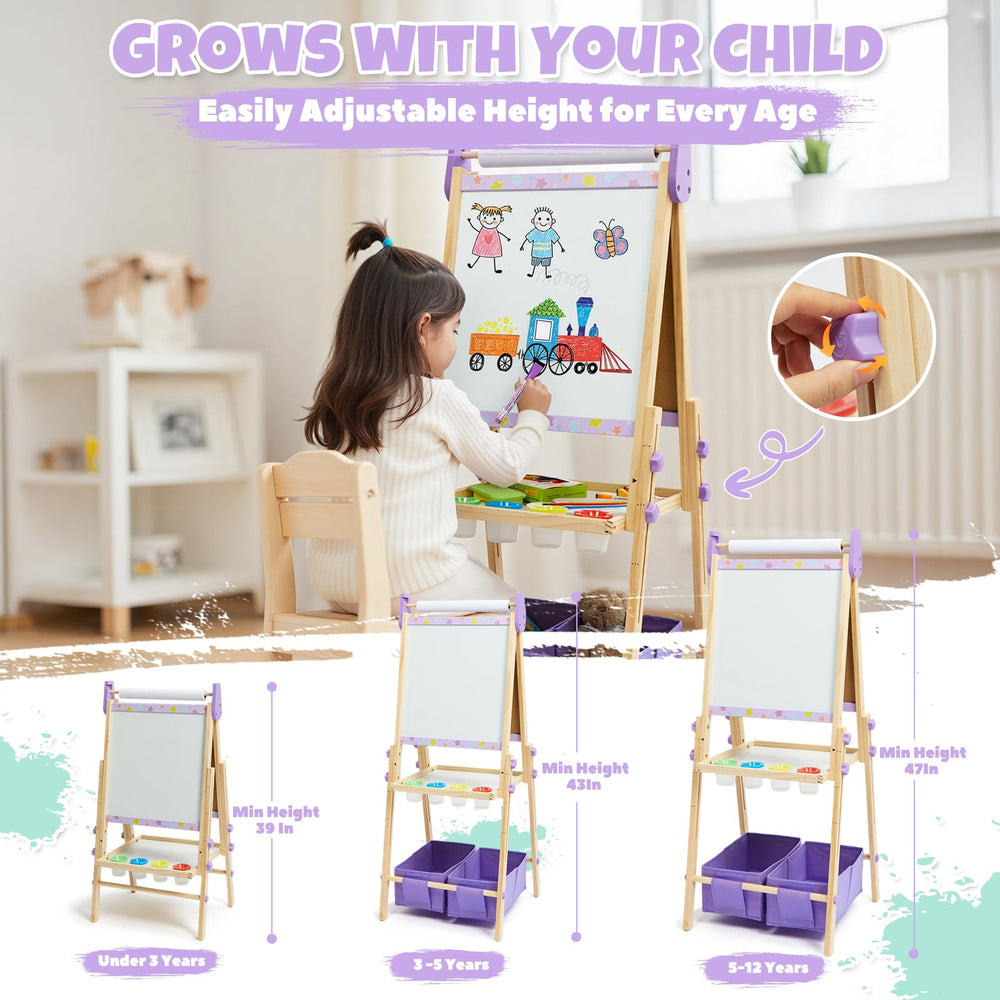 Rundad all-in-one storage keeps brushes and paints neatly organized after crafting