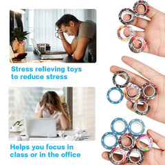 RURING Two-handed spin demonstrates easy operation and engaging rotation.