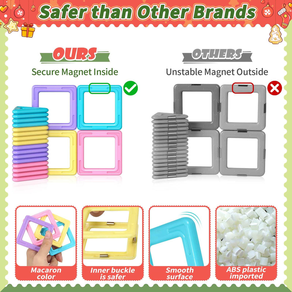 Rurvale ABS safety edges ensure child-safe play during building sessions.