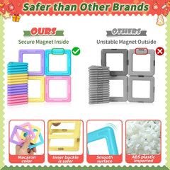 Rurvale ABS safety edges ensure child-safe play during building sessions.
