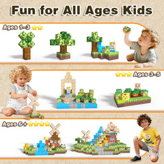 Rurvale magnetic blocks countryside tales support expansive building adventures.