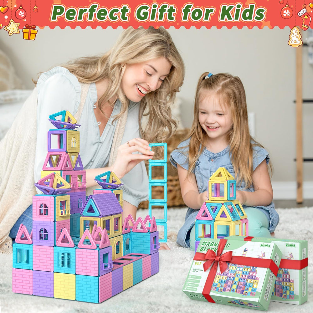 Rurvale magnetic tiles STEM-learning hands-on concepts boost problem solving