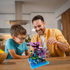 RUUQRUU Brightly colored ABS blocks ensure durable, safe play and vivid visuals.