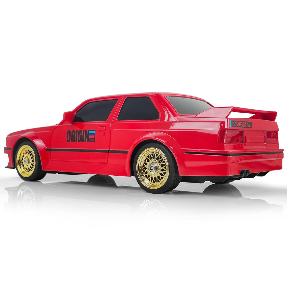 Ruxrcni collectible RC drift car makes a striking display piece for enthusiasts.